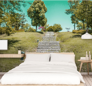 Fototapet natura scara prin natură - TenStickers