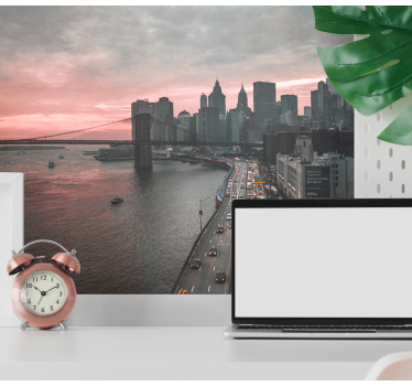 Fototapet new york peisaj urban manhattan - TenStickers