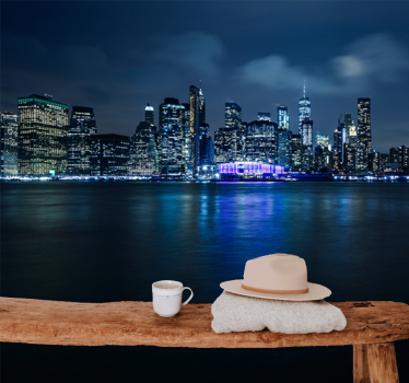 Fototapet new york peisaj urban seara - TenStickers