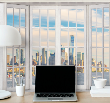 Fototapet new york priveliște skyline new york - TenStickers