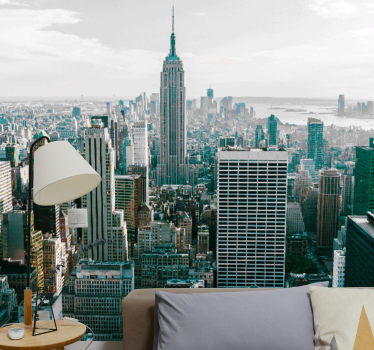Fototapet new york silueta iconică a orașului - TenStickers