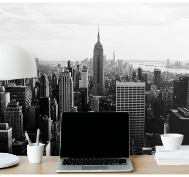 Fototapet New York vedere la clădirea empire state - TenStickers