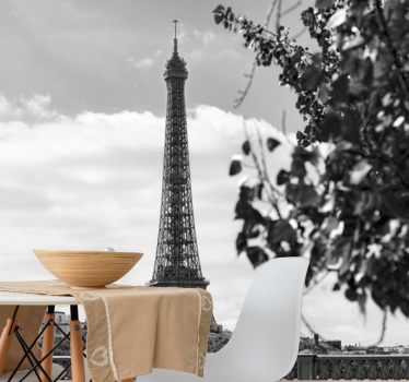 Fototapet paris peisaj urban cu turnul eiffel - TenStickers