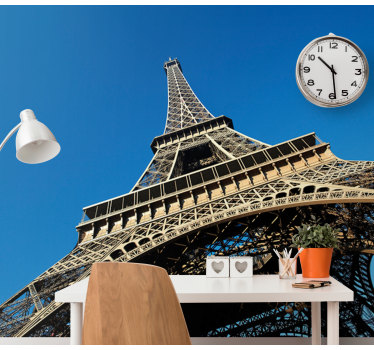 Fototapet Paris punct de belvedere al turnului eiffel - TenStickers