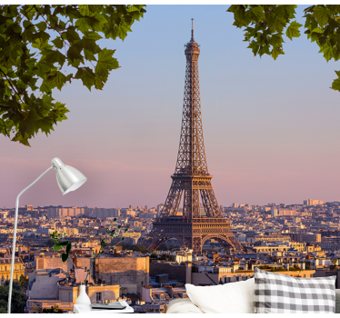 Fototapet Paris vedere la turnul eiffel - TenStickers
