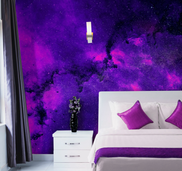 Nebuloasă în perete mural - TenStickers