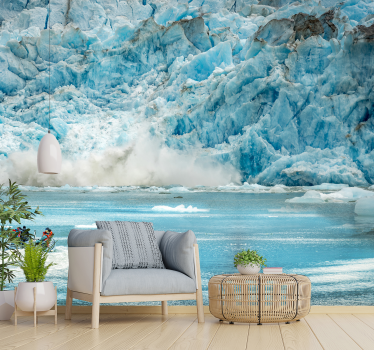 Pictură murală peisaj de gheață alaska - TenStickers