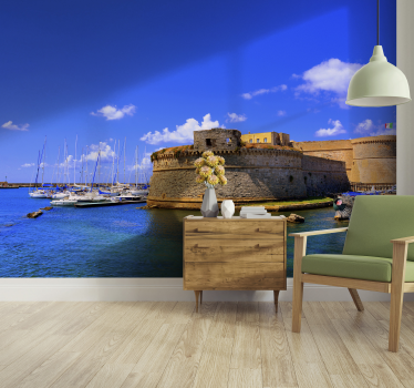 Pictură murală salento cu vedere la mare - TenStickers