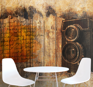 Tapet mural modern cu bara de viteze industriale - TenStickers
