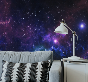 Tapet mural univers cu mii de stele spațiu - TenStickers