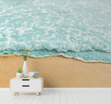 Valuri 3d ale muralului peisajului peisajului oceanului - TenStickers