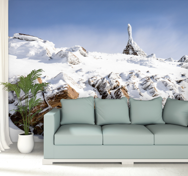 Zăpadă sierra nevada munte munte de perete - TenStickers