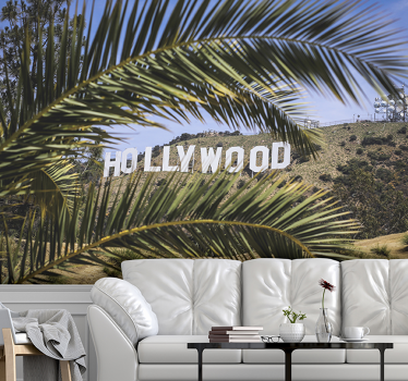Zodie hollywoodă și tapet mural de copac - TenStickers