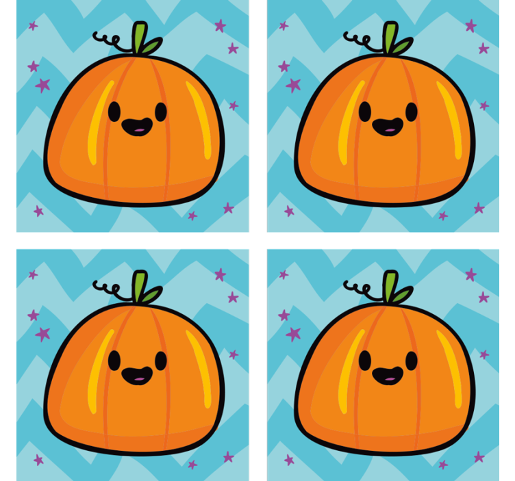 Dovleac halloween băut coaster - TenStickers