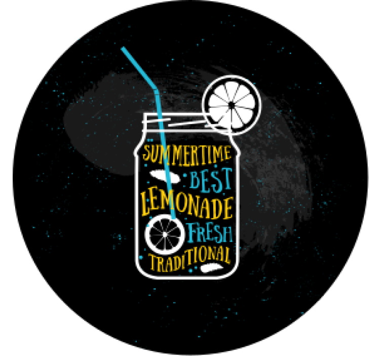 Suporturi pahare moderne borcan cu limonadă răcoritoare - TenStickers