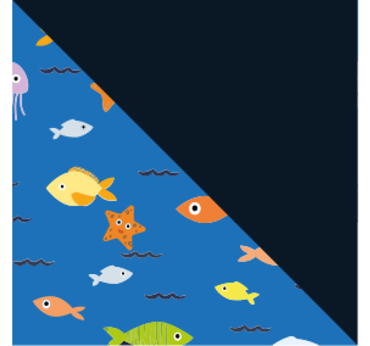 Suporturi pahare moderne peisaj subacvatic colorat - TenStickers