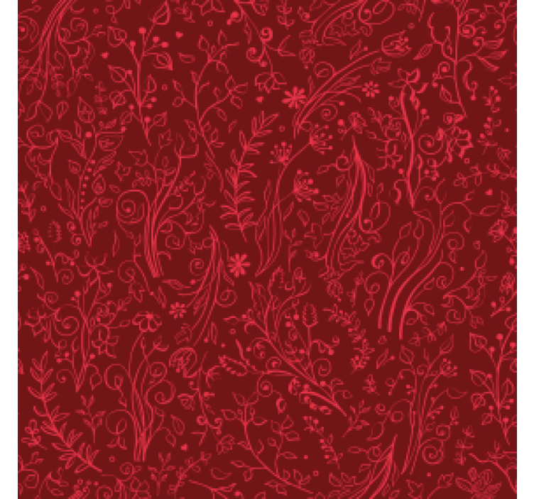 Suporturi pahare fundal cu model floral - TenStickers