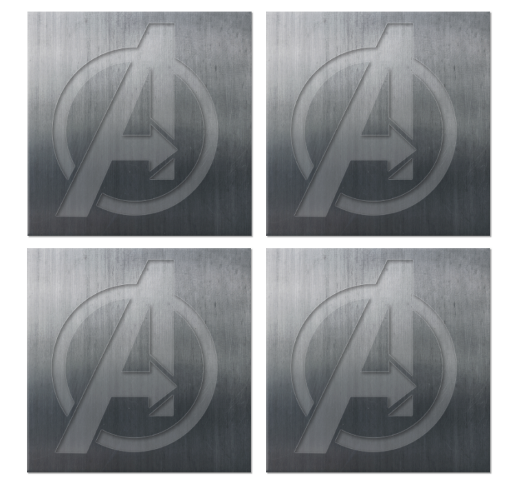 Super-eroi 'un geek coasters - TenStickers