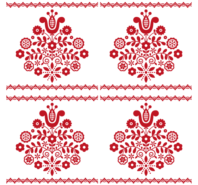 Coaster vintage cu model popular de munte - TenStickers