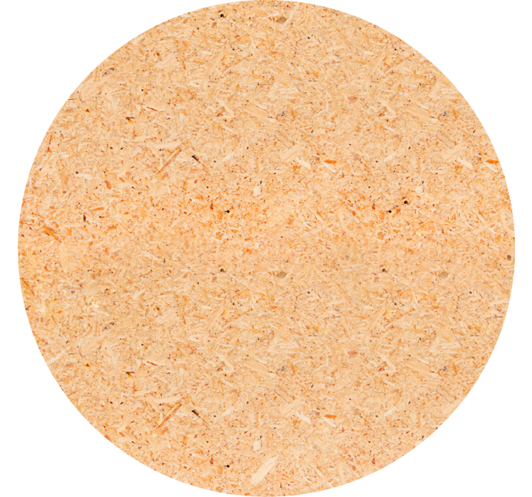 Suporturi pahare din material natural rotund - TenStickers