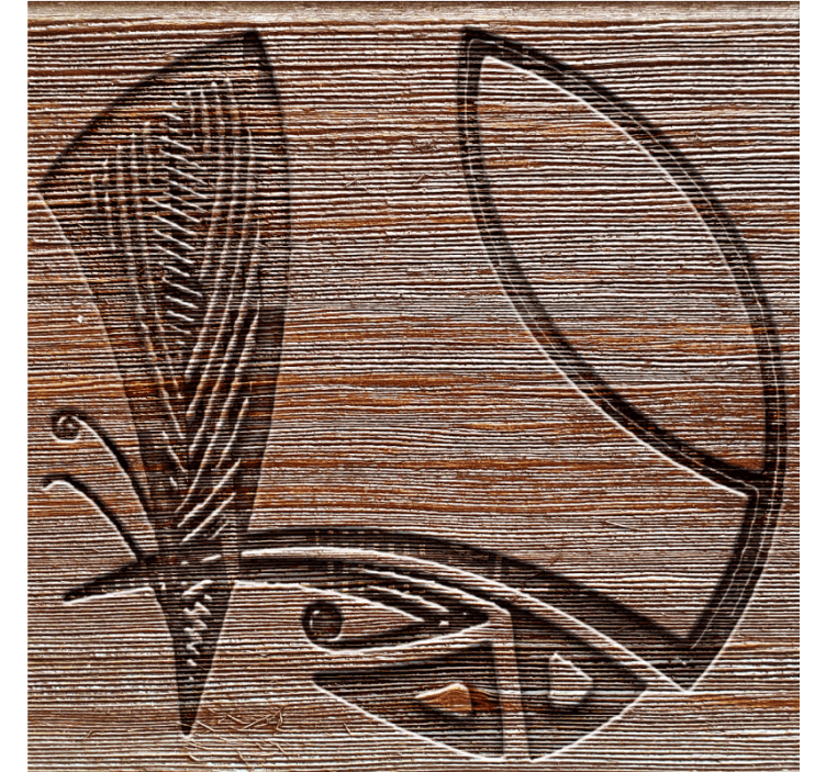 Suporturi pahare cu modele intricate din lemn - TenStickers