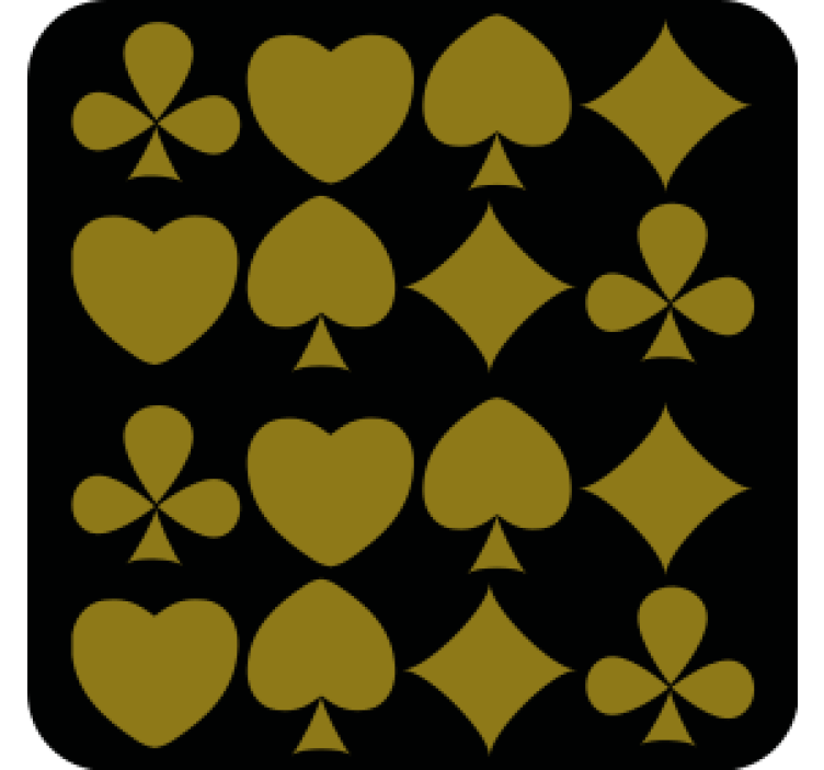 Suporturi pahare cu model de forme geometrice - TenStickers