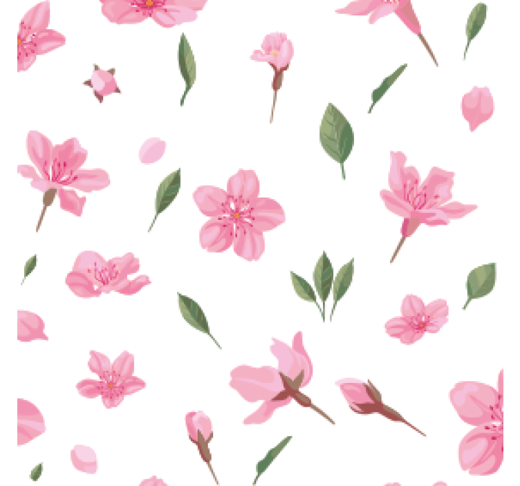 Suporturi pahare de bere cu design floral - TenStickers