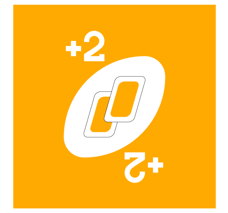 Suporturi pahare geeks forme interconectate cu numere - TenStickers