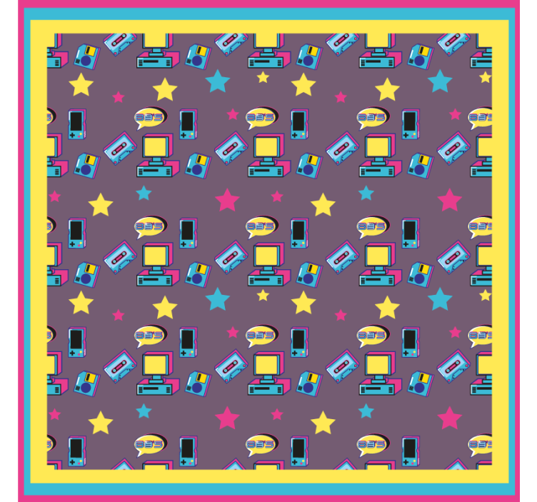 Suporturi pahare geeks model tehnologie retro - TenStickers