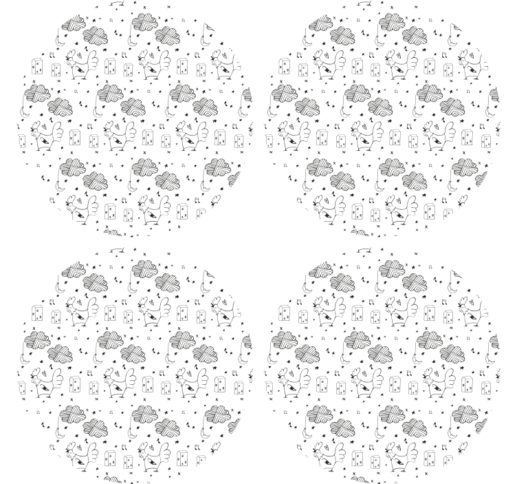 Suporturi pahare cu nume motiv fermă fermecătoare - TenStickers