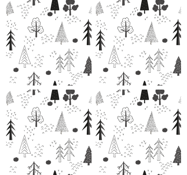 Suporturi pahare artă liniară naturală - TenStickers