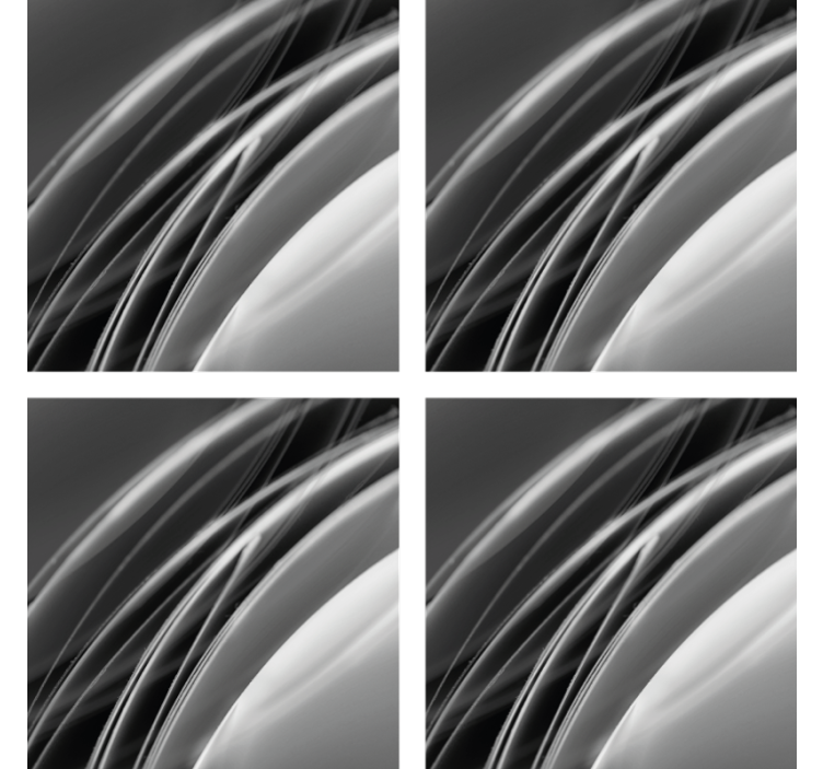 Suporturi pahare cu model de valuri abstracte - TenStickers