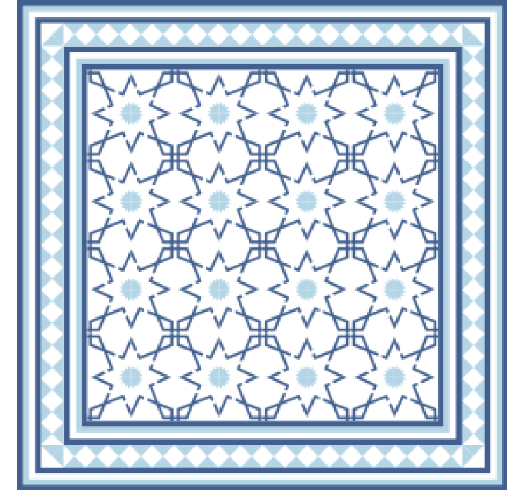 Suporturi pahare cu motiv geometric - TenStickers