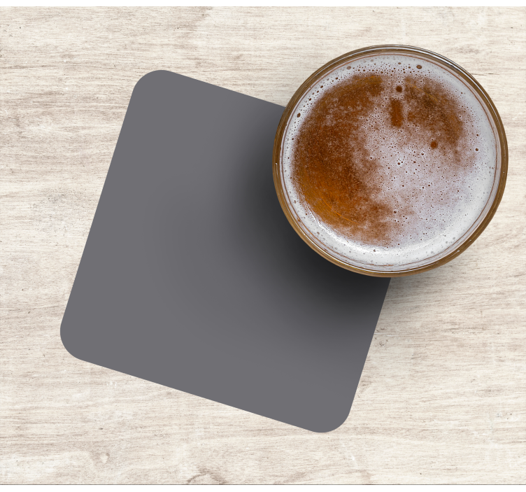 Coaster modern de vinil gri - TenStickers