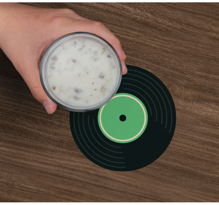 Set disco pentru fiecare set de coaster vintage - TenStickers