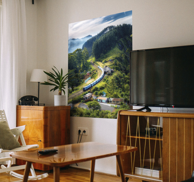 Afiș peisaj tren - TenStickers