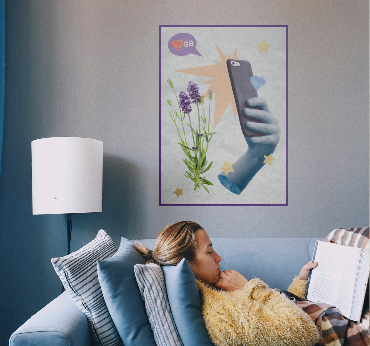 Imprimare digitală a posterului de viață - TenStickers