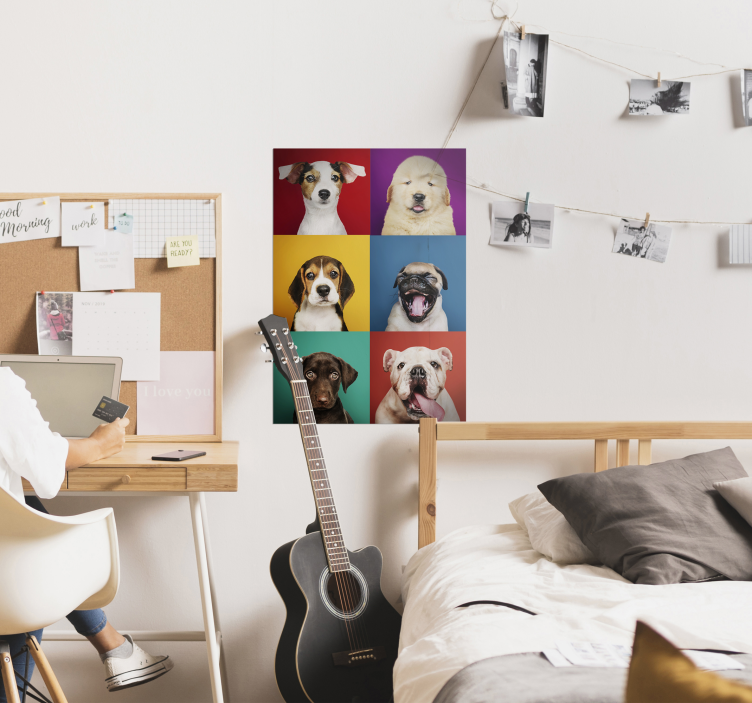 Design de imprimare poster de cățeluș - TenStickers