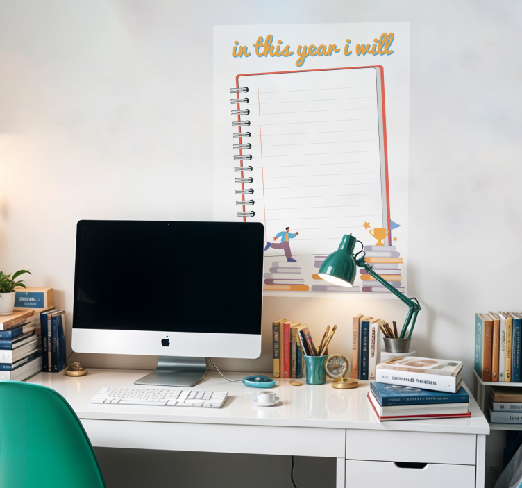 Afișul obiectivelor anului - TenStickers