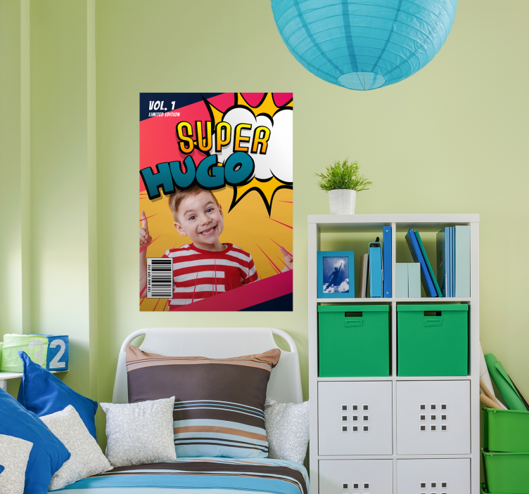 Imprimare personalizată a posterului benzi desenate - TenStickers