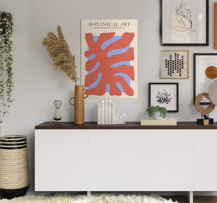 Imprimare poster design coral - TenStickers