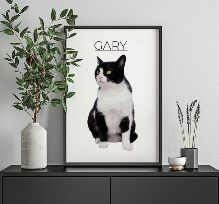 Poster cu alte animale minimalist personalizat - TenStickers