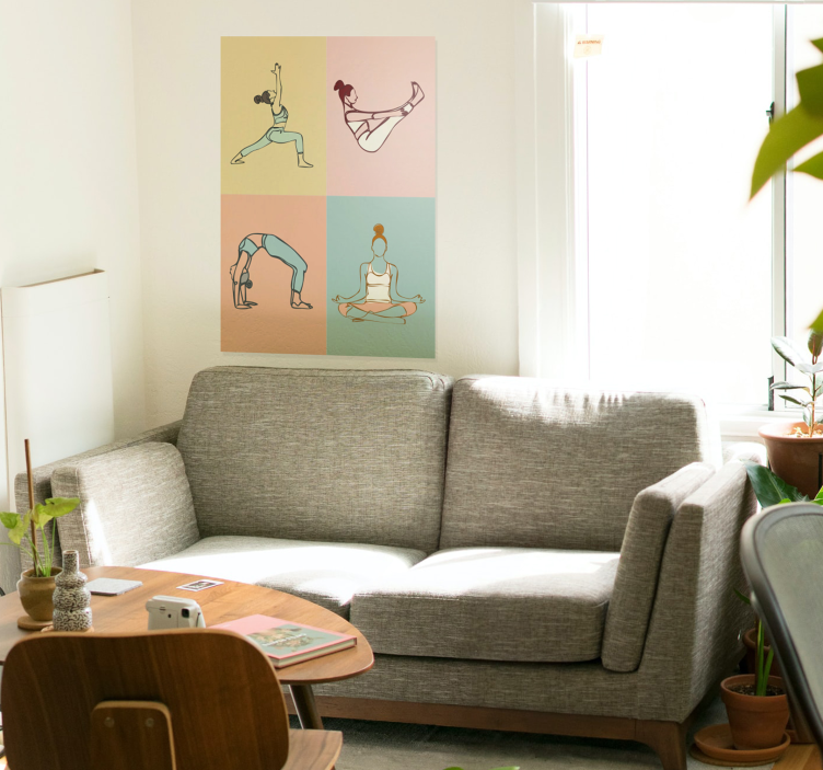 Poster cu alte sport yogaYoga - TenStickers