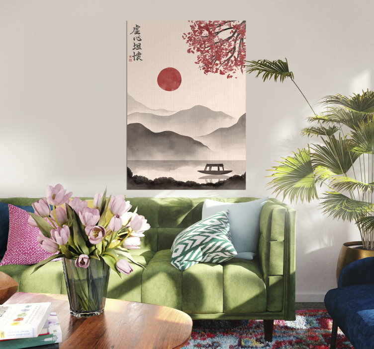 Design clasic de poster japandi - TenStickers