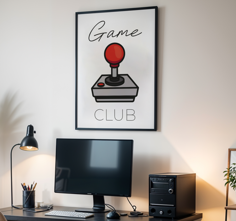 Poster joc video club de joc - TenStickers