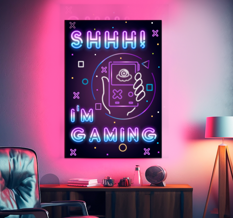 Poster joc video i am gaming - TenStickers