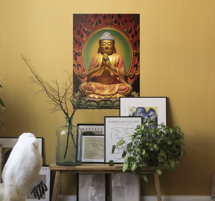 Design de poster religios buddha - TenStickers