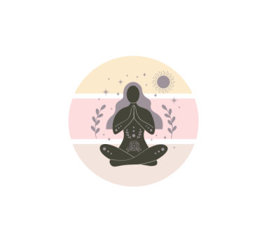 Poster sport poziții frumoase de yoga în cerc - TenStickers