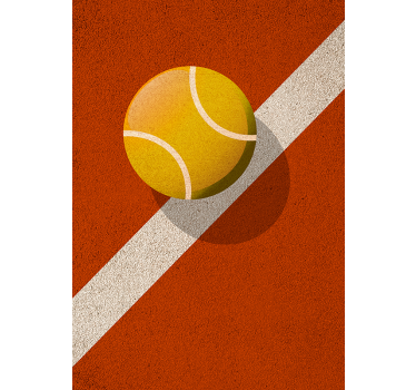 Poster de tenis - TenStickers