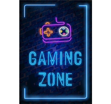 Poster joc video gaming zone - TenStickers